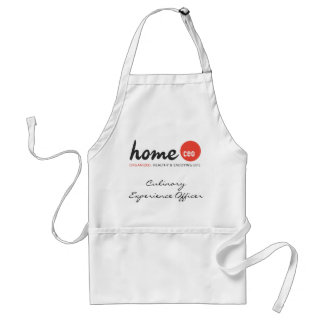 Home CEO Apron (White) Culinary Experience Officer