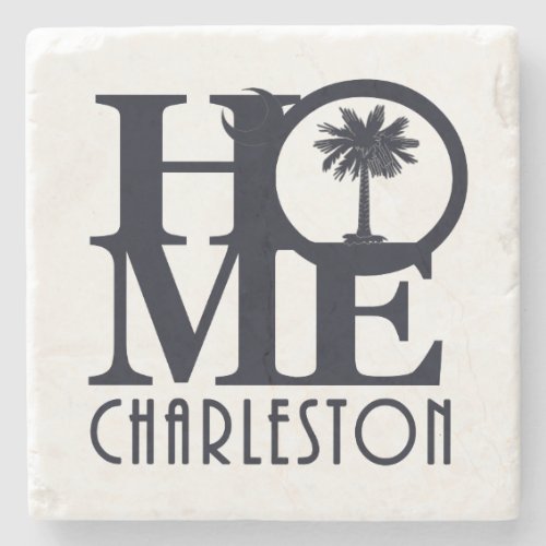 HOME Charleston SC Stone Coaster
