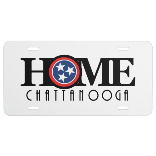 HOME Chattanooga License Plate