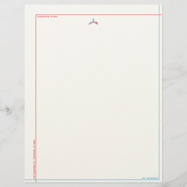 Home Church Letterhead (Front)