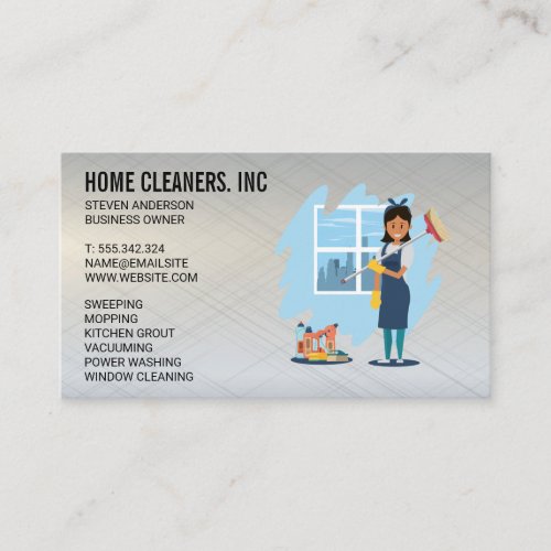 Home Cleaner and Tools Business Card