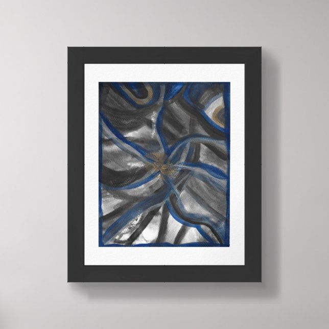 Home Clearing, Energy Clearing, Art Print (Framed Front)