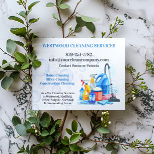 Home & Commercial Cleaning Services Flyer Template