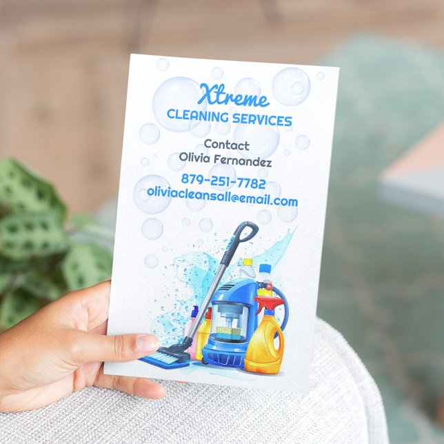 Home & Commercial Cleaning Services Flyer Template (Creator Uploaded)