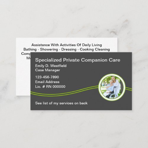 Home Companion Services Business Cards