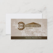 Home construction business card (Front/Back)