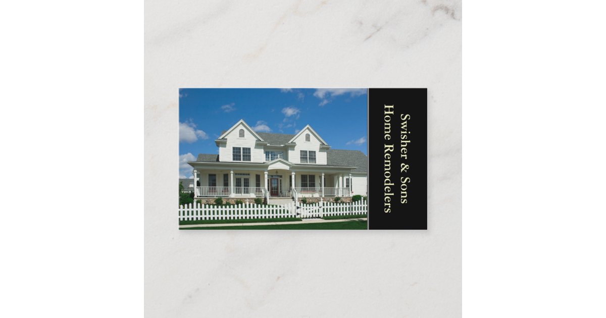 Home Construction Business Card | Zazzle