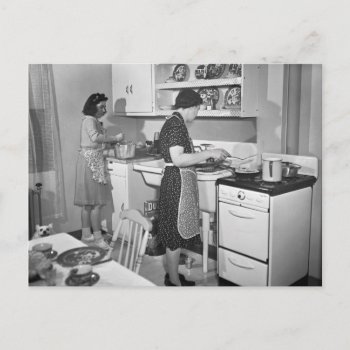 Home Cooking: 1942 Postcard by Photoblog at Zazzle
