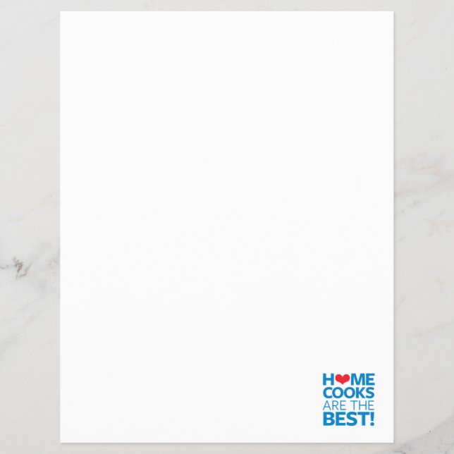 Home Cooks Are The Best Flyer (Front)