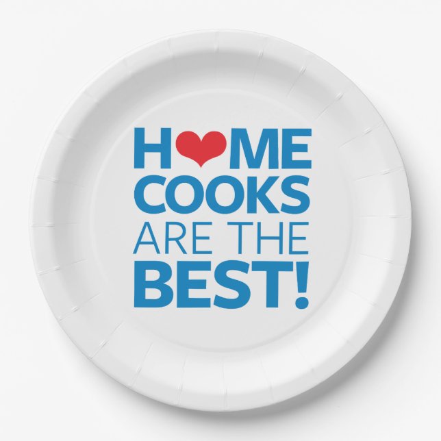 Home Cooks Are The Best Paper Plates (Front)
