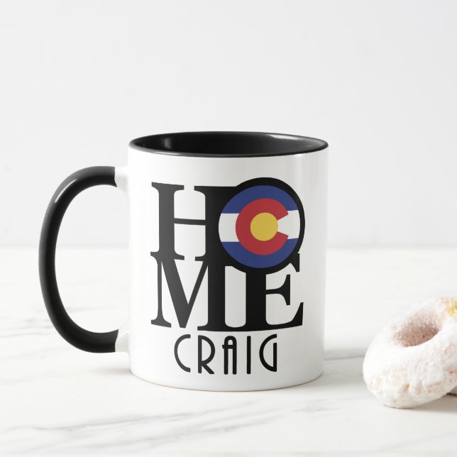 HOME Craig Colorado Mug (With Donut)