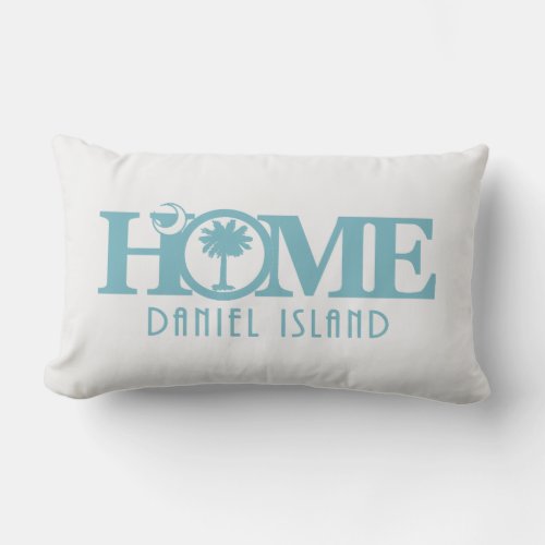 HOME Daniel Island medium light blue Lumbar Pillow