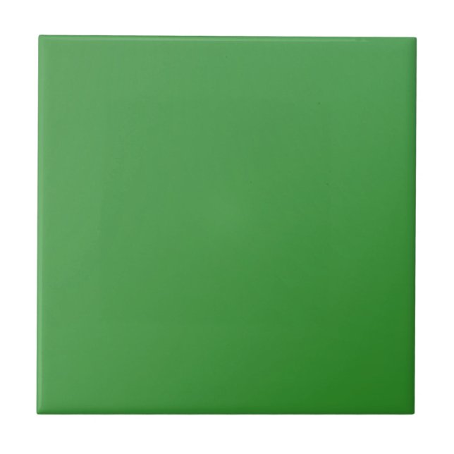 Home Decor Accents Green Ceramic Tile (Front)