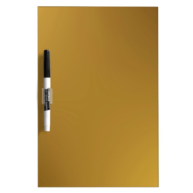 Home Decor Accents Metallic Gold Dry-Erase Board (Front)