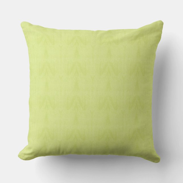Home Decor Accents Muted Yellow Throw Pillow (Front)