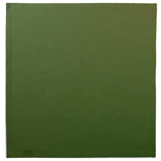 Home Decor Accents Olive Green Fade Napkin (Front)