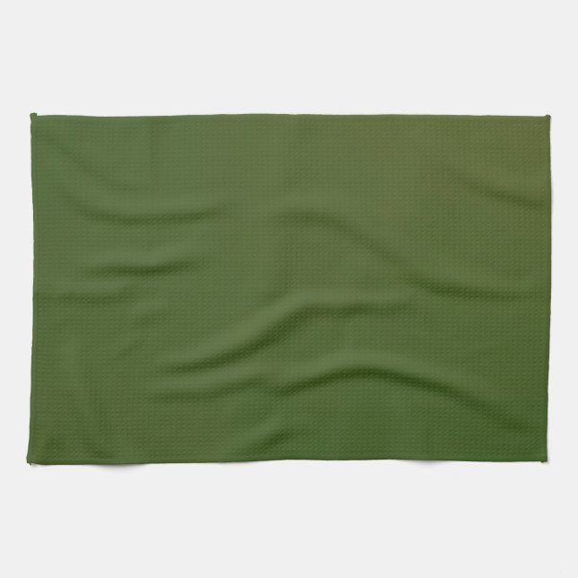 Home Decor Accents Olive Green Fade Towel (Horizontal)