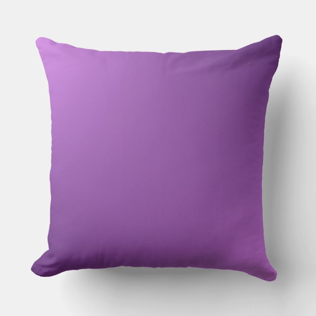 Home Decor Accents Purple Throw Pillow (Front)