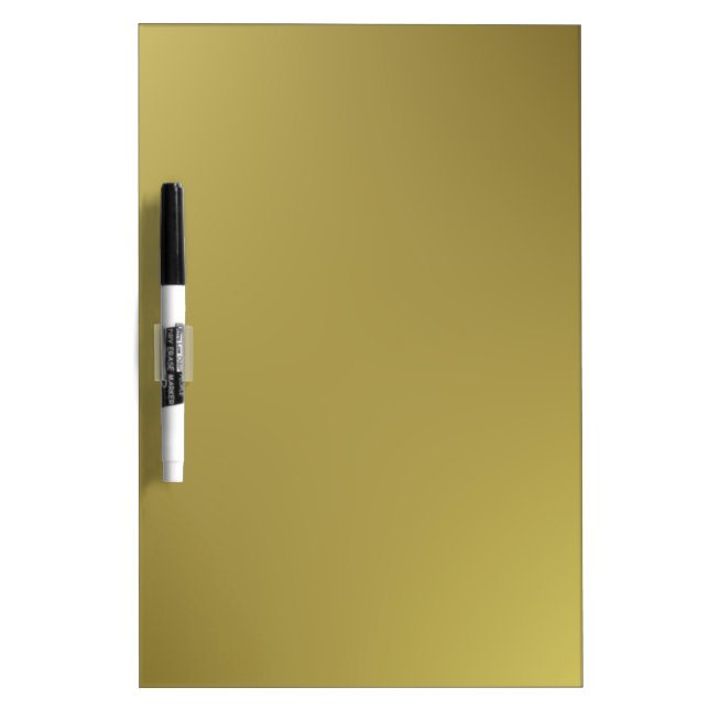 Home Decor Accents Soft Gold Dry Erase Board (Front)
