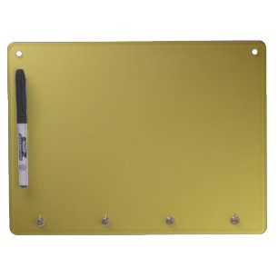 Home Decor Accents Soft Gold Dry Erase Board With Keychain Holder