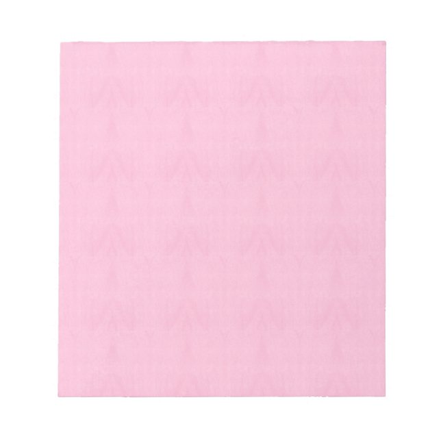 Home Decor Accents Suede Pink Notepad (Front)