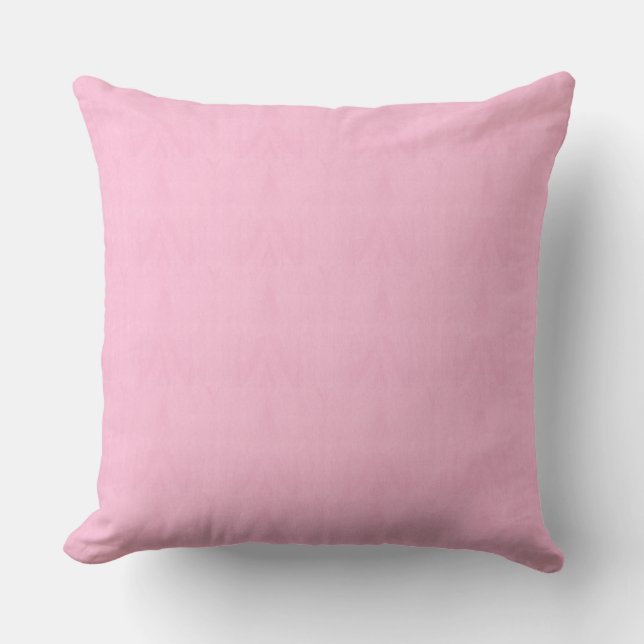 Home Decor Accents Suede Pink Throw Pillow (Front)