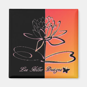 Home Decor Accents Sunrise Coral Magnet