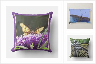 Home Decor: Butterfly Pillows