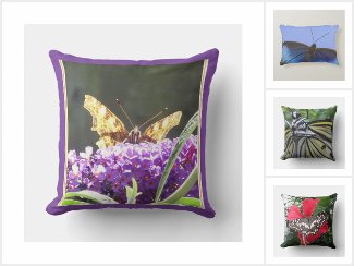 Home Decor: Butterfly Pillows