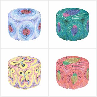 Home Decor by EelKat: Pouf Chairs