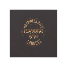 HOME DECOR CHOOSE HAPPY CHEER UP WOOD WALL ART