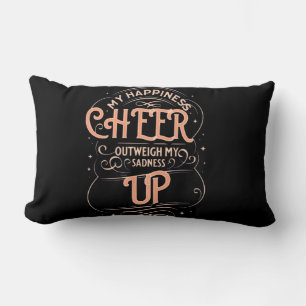 HOME DECOR HAPPINESS CHEER UP ACCENT PILLOW