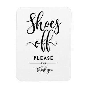 Home Decor Shoes Off Please And Thank You Magnet