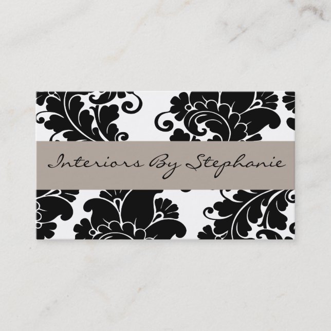 Home Decorating Business Card (Front)