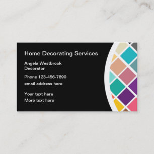 Home Decorator Business Cards
