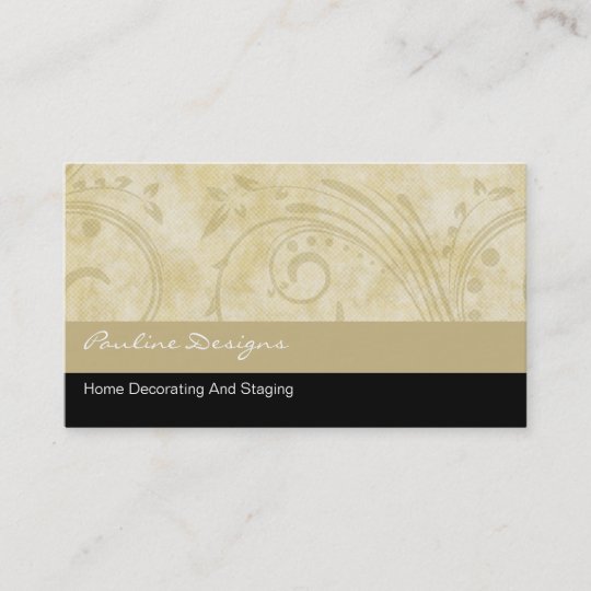 Home Decorator Business Cards Zazzle Home Decorator Business Cards