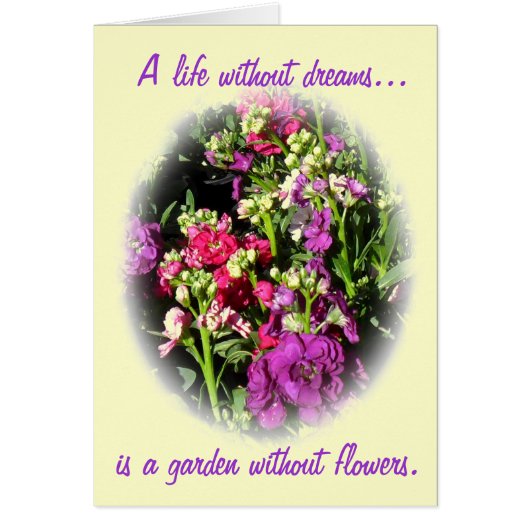 Home Depot Flower Display Cards (Front)
