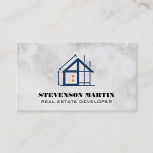 Home Developer Logo   Blueprint Business Card
