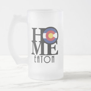 HOME Eaton Colorado Frosted Glass Beer Mug