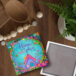 Home Favorite Place Quote Cute Fun Inspirivity  Magnet