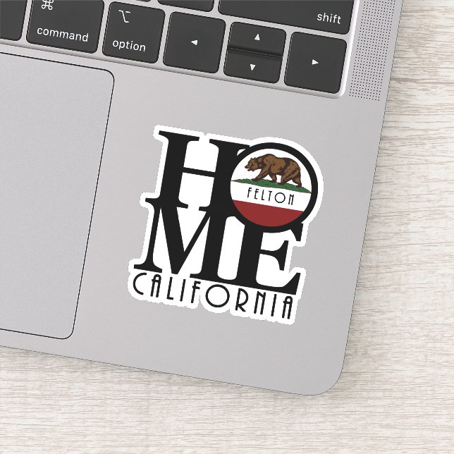 HOME Felton California Sticker (Detail)