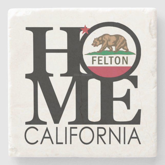 HOME Felton California Stone Coaster (Front)