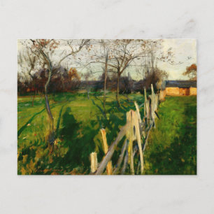 Home Fields by John Singer Sargent Postcard