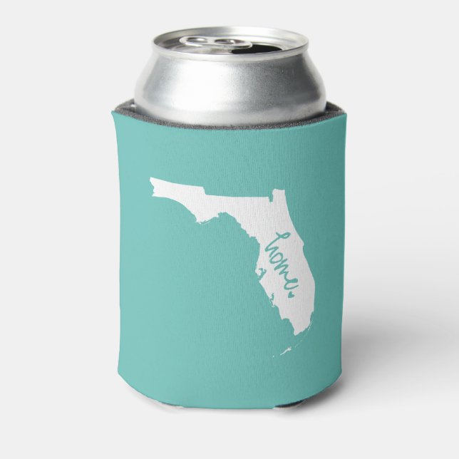 Home Florida Custom Color Can Cooler (Can Back)