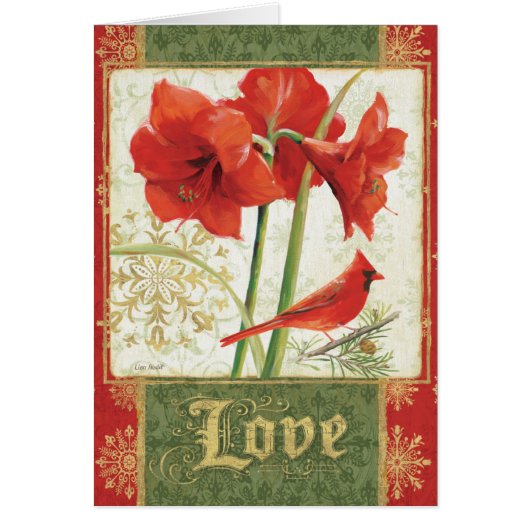 Home for Christmas Amaryllis Love (Front)