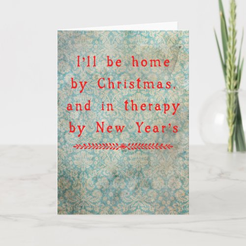 Home for Christmas Holiday Card