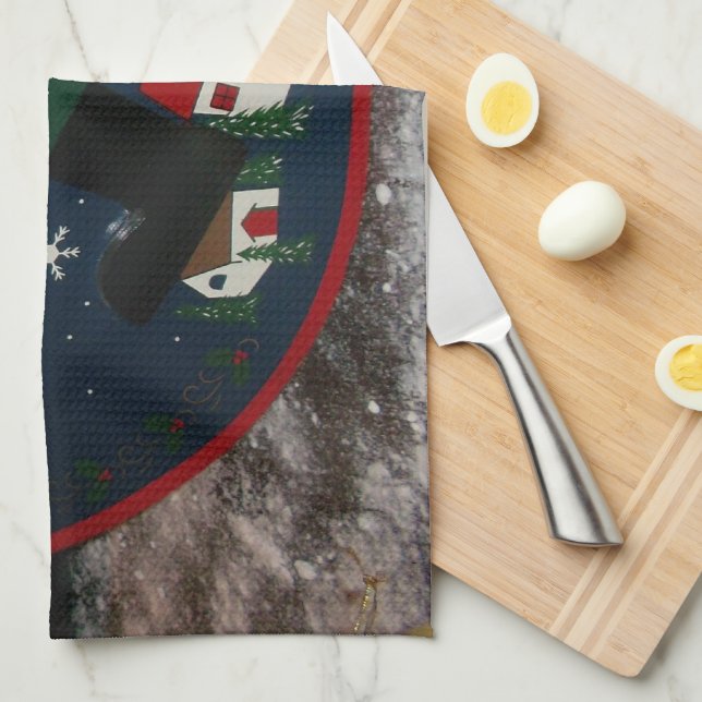 Home For Christmas Latest Amazing cool Kitchen Kitchen Towel (Quarter Fold)