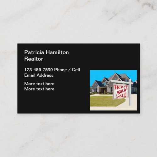 Home For Sale Real Estate Theme Business Cards