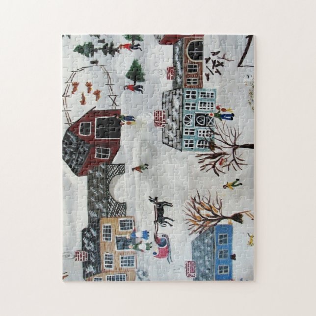 Home for the Hoildays Jigsaw Puzzle (Vertical)