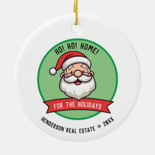 Home for the Holidays Christmas  Ceramic Ornament